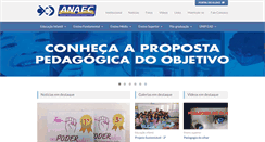 Desktop Screenshot of anaec.com.br