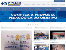 Tablet Screenshot of anaec.com.br